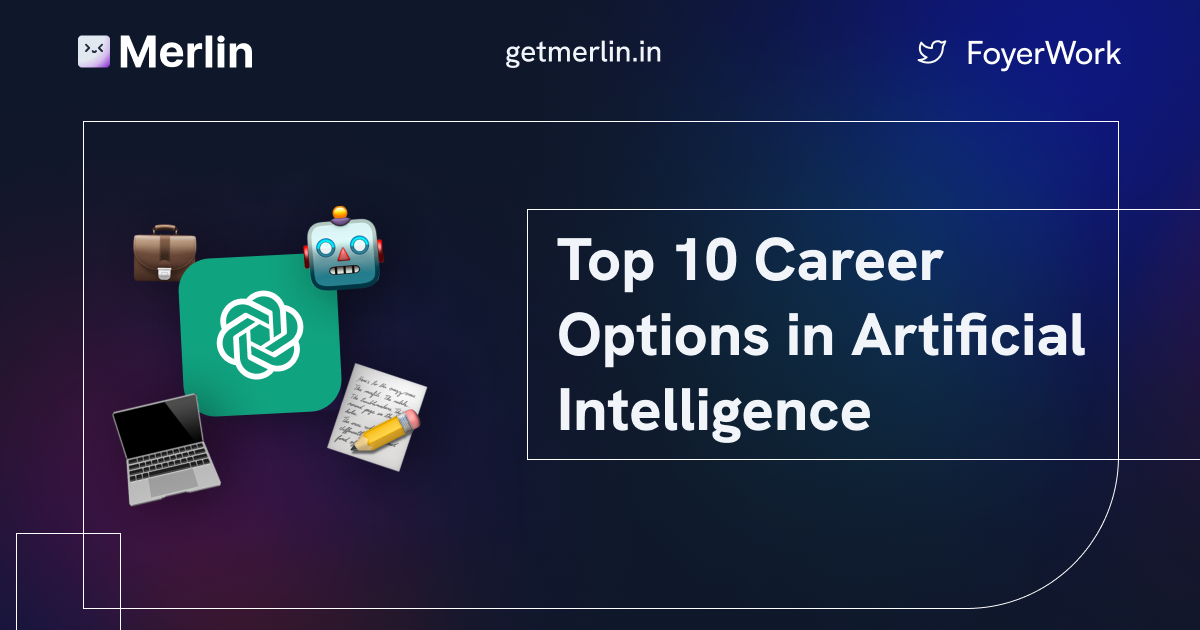 Cover Image for Top 10 Career Options in Artificial Intelligence